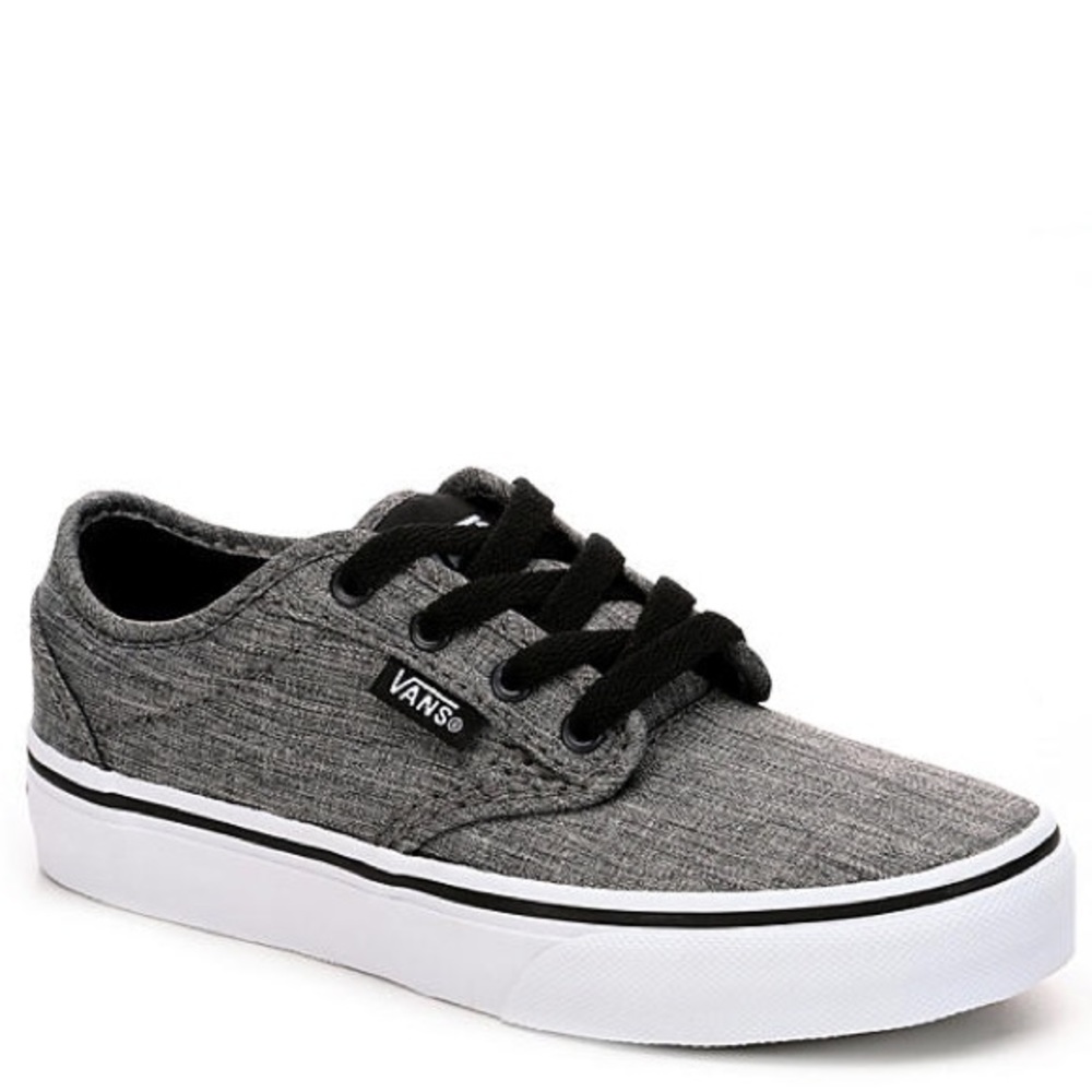 Boys Grey Vans